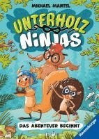 bokomslag Unterholz-Ninjas, Band 1: Das Abenteuer beginnt (tierisch witziges Waldabenteuer ab 8 Jahre)