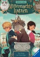 bokomslag Mitternachtskatzen, Band 3: Der König der Federträger (Katzenflüsterer-Fantasy in London für Kinder ab 9 Jahren)