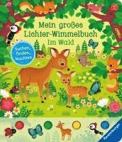 bokomslag Mein großes Lichter-Wimmelbuch: Im Wald