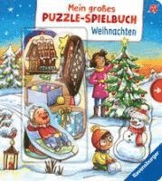 bokomslag Mein großes Puzzle-Spielbuch: Weihnachten