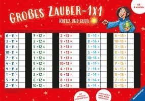 Zaubertafel: Großes Zauber-1x1: Kreuz und quer