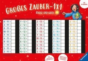 Zaubertafel: Großes Zauber-1x1: Kreuz und quer 1