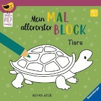 bokomslag Edition Piepmatz: Mein allererster Malblock - Tiere