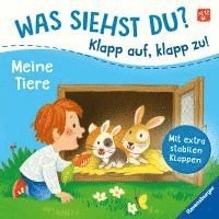 bokomslag Was siehst du? Klapp auf, klapp zu! Meine Tiere