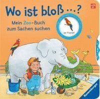 bokomslag Wo ist bloß...? Mein Zoo-Buch zum Sachen suchen