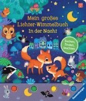 bokomslag Mein großes Lichter-Wimmelbuch: In der Nacht