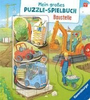 bokomslag Mein großes Puzzle-Spielbuch: Baustelle