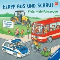 bokomslag Klapp aus und schau! Viele, viele Fahrzeuge