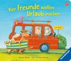 bokomslag Vier Freunde wollen Urlaub machen