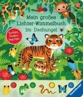 bokomslag Mein großes Lichter-Wimmelbuch: Im Dschungel