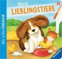 bokomslag Mein großes Fühlbuch: Meine Lieblingstiere, Spielbuch ab 18 Monaten, Bilderbuch, Entdeckerbuch