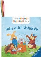 bokomslag Mein Knuddel-Knautsch-Buch: Meine ersten Kinderlieder; weiches Stoffbuch, waschbares Badebuch, Babyspielzeug ab 6 Monate