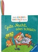 Mein Knuddel-Knautsch-Buch: Gute Nacht; weiches Stoffbuch, waschbares Badebuch, Babyspielzeug ab 6 Monate 1