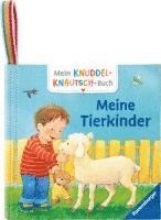 bokomslag Mein Knuddel-Knautsch-Buch: Meine Tierkinder; weiches Stoffbuch, waschbares Badebuch, Babyspielzeug ab 6 Monate