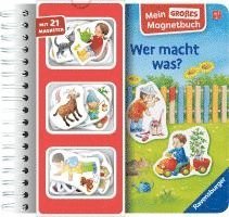 bokomslag Mein großes Magnetbuch - Wer macht was?
