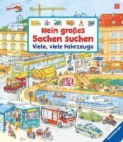 bokomslag Mein großes Sachen suchen: Viele, viele Fahrzeuge