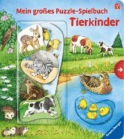 bokomslag Mein großes Puzzle-Spielbuch: Tierkinder