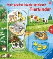 bokomslag Mein großes Puzzle-Spielbuch: Tierkinder