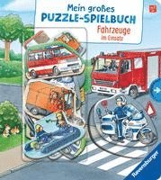 bokomslag Mein großes Puzzle-Spielbuch: Fahrzeuge im Einsatz