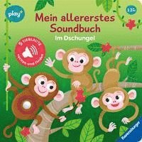 bokomslag Ravensburger Play+ Mein allererstes Soundbuch: Im Dschungel, Baby-Buch ab 1 Jahr