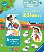 bokomslag Play+ Mein Spiel mit-Magnetbuch Komm, wir lernen Zählen - ab 18 Monate