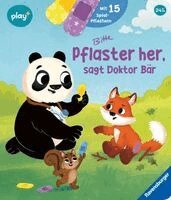 Bernd Penners - Play+ Mein lustiges Spielbuch Pflaster her, sagt Doktor Bär - ab 2 Jahre, Kartonnage