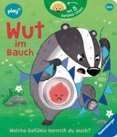 Maria Höck - Play+ Mein lustiges Spielbuch Wut im Bauch - ab 2 Jahre, Kartonnage