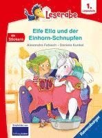 bokomslag Elfe Ella und der Einhorn-Schnupfen - Leserabe ab 1. Klasse - Erstlesebuch für Kinder ab 6 Jahren