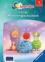 bokomslag Witzige Monstergeschichten - Leserabe ab 1. Klasse - Erstlesebuch für Kinder ab 6 Jahren