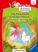 bokomslag Fee Federleicht und das Einhorn - Leserabe ab 1. Klasse - Erstlesebuch für Kinder ab 6 Jahren (mit Mildenberger Silbenmethode)