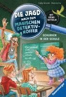 bokomslag Die Jagd nach dem magischen Detektivkoffer 6: Schurken in der Schule. Erstlesebuch ab 7 Jahren für Jungen und Mädchen - Lesenlernen mit Krimirätseln