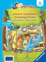 bokomslag Unsere verrückten Camping-Ferien - lesen lernen mit dem Leseraben - Erstlesebuch - Kinderbuch ab 7 Jahren - lesen üben 2. Klasse (Leserabe 2. Klasse)