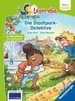 bokomslag Die Stadtpark-Detektive - lesen lernen mit dem Leseraben - Erstlesebuch - Kinderbuch ab 5 Jahren - erstes Lesen - (Leserabe Vorlesestufe)