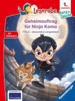 bokomslag Geheimauftrag für Ninja Komo - lesen lernen mit dem Leseraben - Erstlesebuch - Kinderbuch ab 6 Jahren - Lesenlernen 1. Klasse Jungen und Mädchen (Leserabe 1. Klasse)