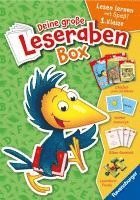 bokomslag Deine große Leseraben-Box - lesen lernen mit Spaß 1. Klasse - Erstlesebücher, Spiele, Sticker und vieles mehr