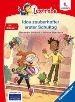 bokomslag Idas zauberhafter erster Schultag - lesen lernen mit dem Leseraben - Erstlesebuch - Kinderbuch ab 6 Jahren - Lesenlernen 1. Klasse Jungen und Mädchen (Leserabe 1. Klasse)