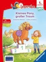 bokomslag Kleines Pony, großer Traum - lesen lernen mit dem Leseraben - Erstlesebuch - Kinderbuch ab 6 Jahren - Lesenlernen 1. Klasse Jungen und Mädchen (Leserabe 1. Klasse)