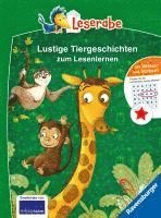 bokomslag Lustige Tiergeschichten zum Lesenlernen - Leserabe ab 1. Klasse - Erstlesebuch für Kinder ab 6 Jahren