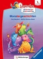 bokomslag Monstergeschichten - lesen lernen mit dem Leseraben - Erstlesebuch - Kinderbuch ab 6 Jahren mit Silbengeschichten zum Lesenlernen (Leserabe 1. Klasse mit Mildenberger Silbenmethode)