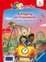 bokomslag Aufregung im Freizeitpark - Lesen lernen mit dem Leseraben - Erstlesebuch - Kinderbuch ab 6 Jahren - Lesenlernen 1. Klasse Jungen und Mädchen (Leserabe 1. Klasse)