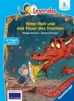 Rüdiger Bertram - Leserabe 2. Lesestufe - Ritter Rafi und das Feuer des Drachen, Inbunden