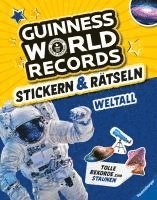 bokomslag Guinness World Records Stickern und Rätseln: Weltall
