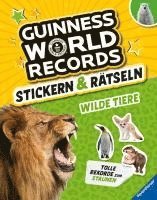 bokomslag Guinness World Records Stickern und Rätseln: Wilde Tiere
