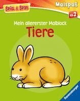 Spiel & Spaß - Mein allererster Malblock: Tiere
