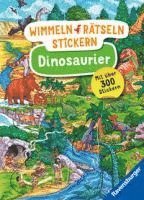 bokomslag Wimmeln, Rätseln, Stickern: Dinosaurier