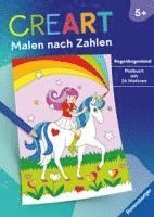 bokomslag CreArt Malen nach Zahlen ab 5: Regenbogenland