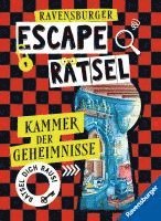 bokomslag Ravensburger Escape Rätsel: Kammer der Geheimnisse - Rätselbuch ab 8 Jahre - Für Escape Room-Fans