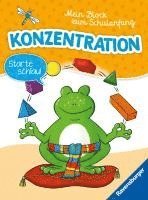 bokomslag Mein Block zum Schulanfang: Konzentration