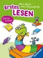 bokomslag Ravensburger Mein Block zum Schulanfang: Erstes Lesen - Rätselblock ab 6 Jahre - Lesen lernen