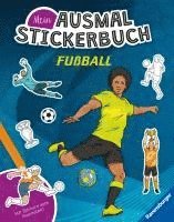 bokomslag Mein Ausmalstickerbuch - Fußball